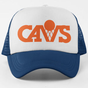 Blue and White Trucker Hat